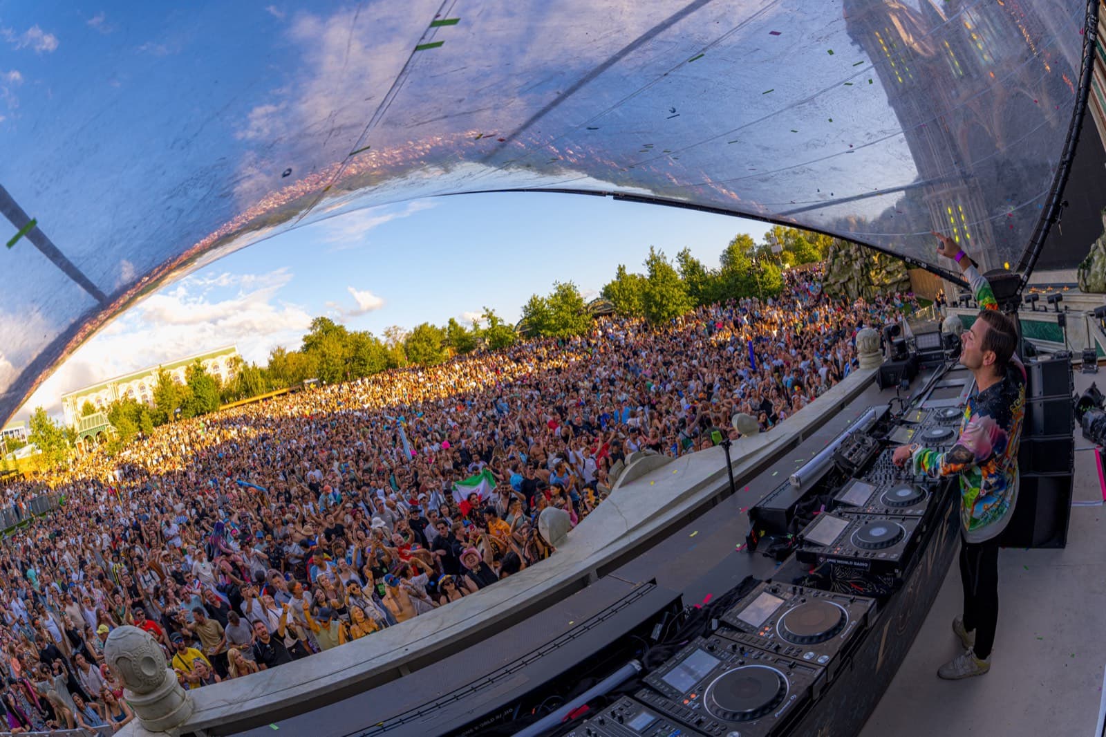 Sam Feldt on the Tomorrowland mainstage